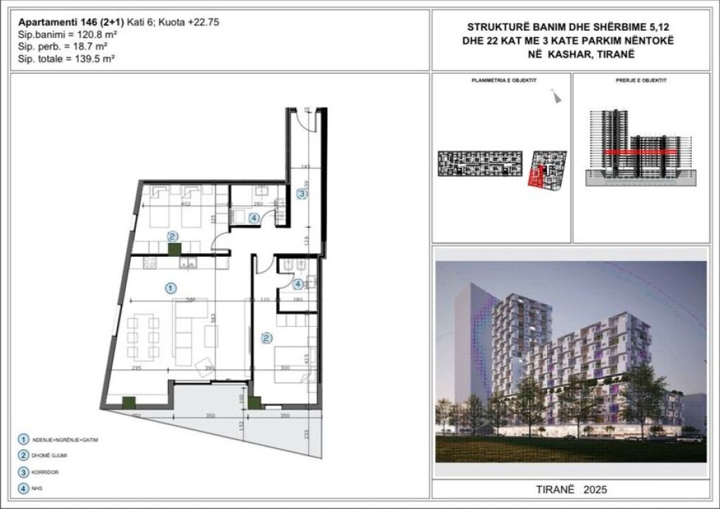 FOR SALE APARTMENT 2+1 ASTIR 195,000 EURO
