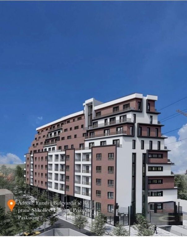 APPARTAMENTO 2+1 IN VENDITA A PASKUQAN, VICINO AL NUOVO BOULEVARD.