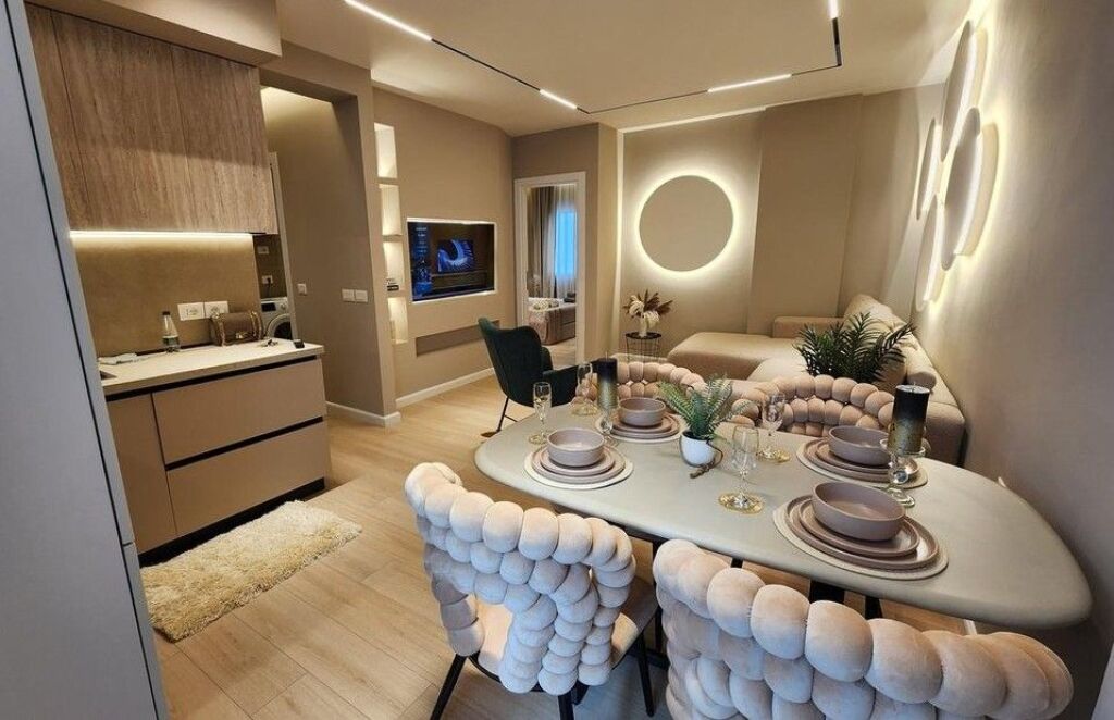 Apartament 1+1 per qira te Liqeni i Tiranes