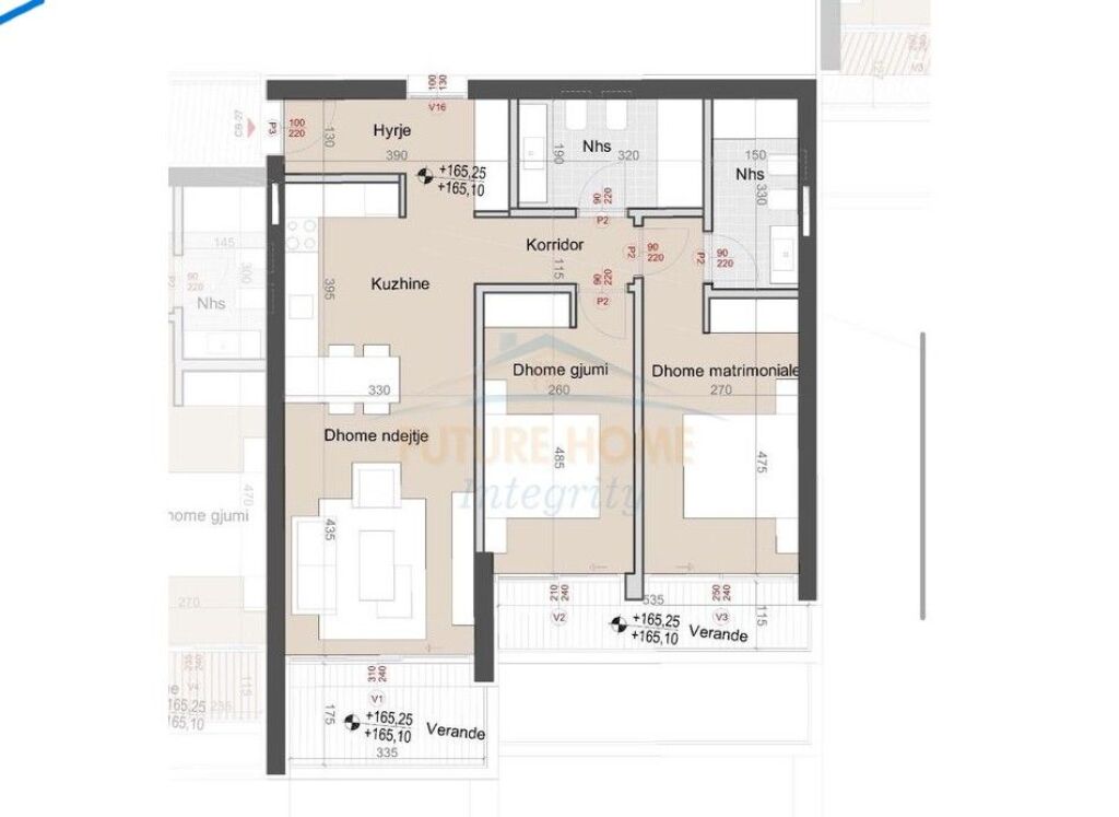 Shitet, Apartament 2+1+2, Green Coast II, Palasë