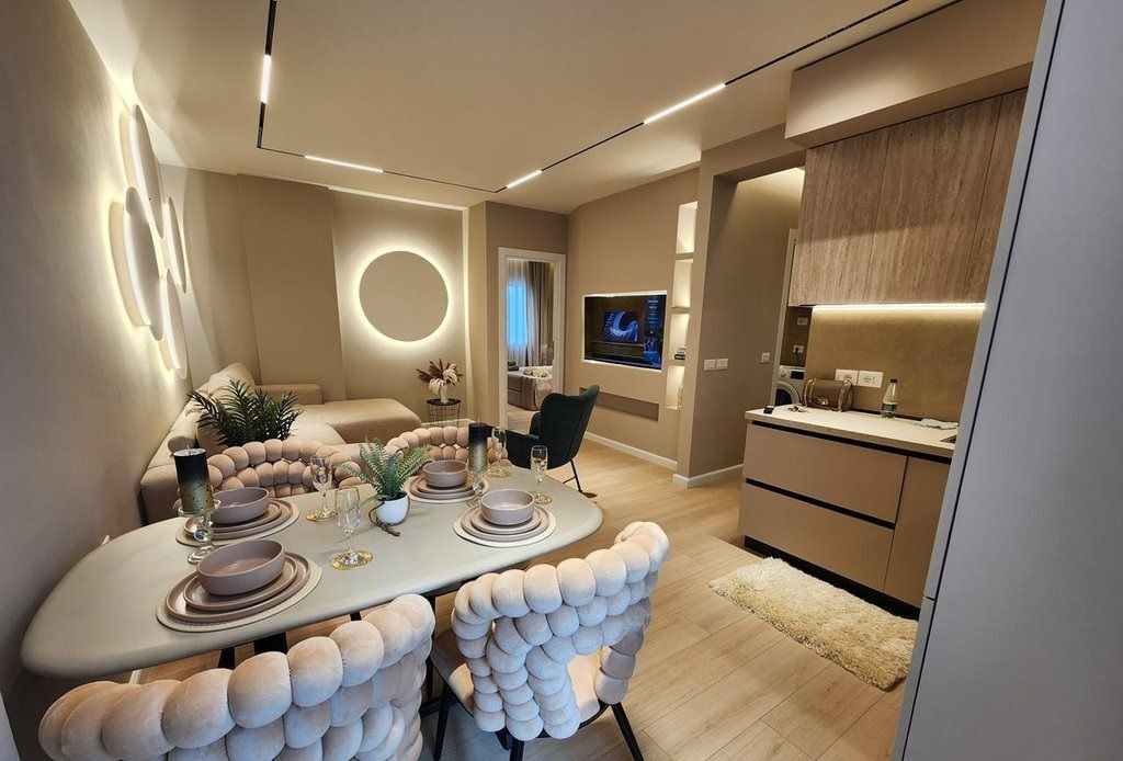 Apartment 1+1 for rent at Tirana Lake