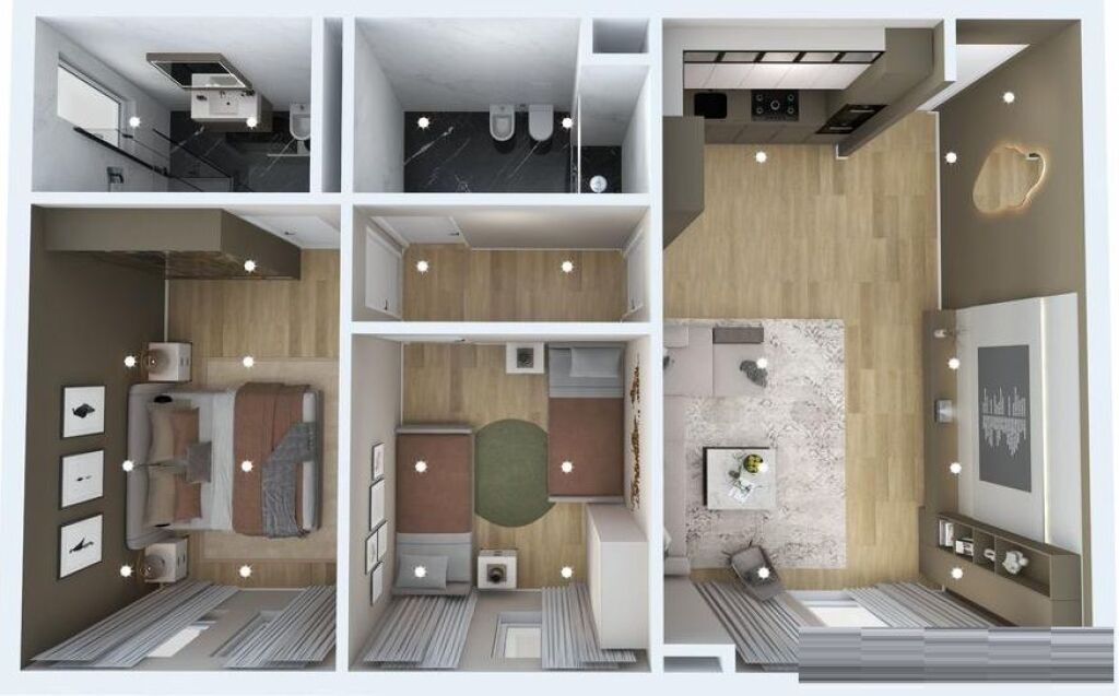 RIVERSIDE RESIDENCE SHESIM APARTAMENT 2+1+2 MUNDESI PAGESE ME KESTE !