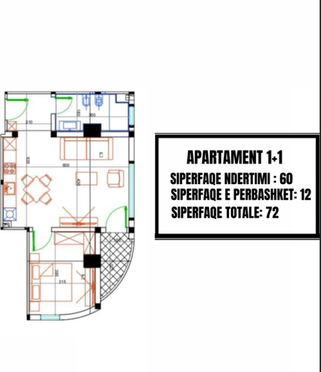 Apartment 1+1 for Sale – Bleger Premium, Golem