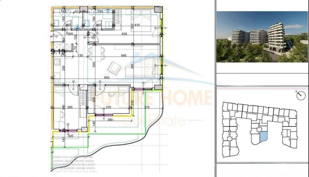 Shitet Apartament 3+1+2 në Kompleksin Aluna
