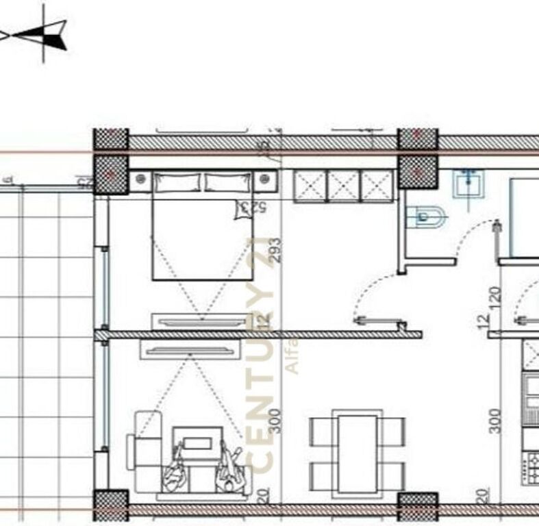 Apartament 1+1 për shitje në Shëngjin – Lezhë, me pamje nga deti!
