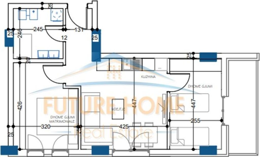 For sale, Apartment 2+1, Color Spash, Paskuqan