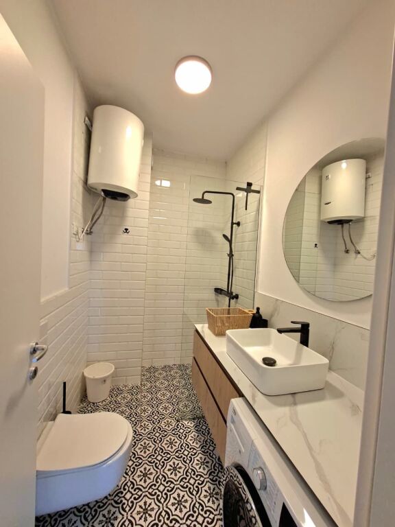 🏠 Jepet Me Qira : Apt. 1+1 (📍Don Bosko / Harry Fultz) ✨️ Hera e parë me qera / 100% e re ✨️ 75.000 Leke / Muaj 💶💶