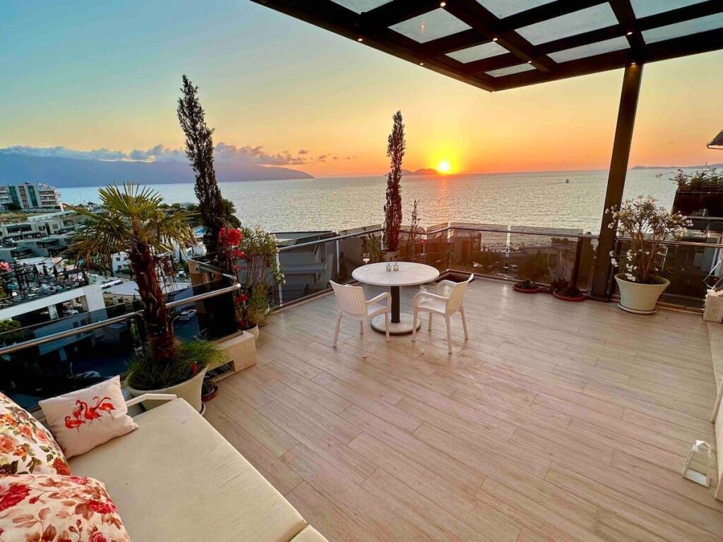 Appartamento con Vista Mare Completa e Ampia Terrazza – Marina Bay, Vlora