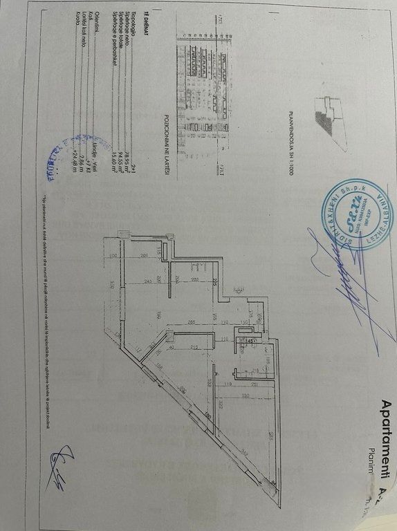 APPARTAMENTO 2+1 IN VENDITA A PASKUQAN, VICINO AL NUOVO BOULEVARD.