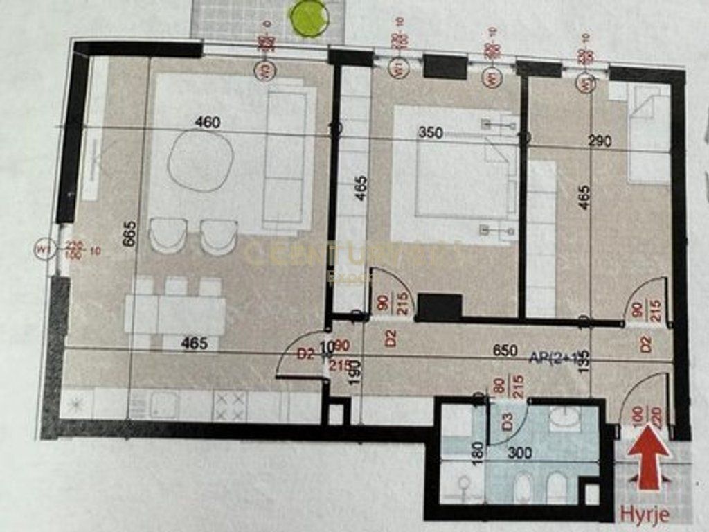 APPARTAMENTO 2+1 IN VENDITA IN VIA KOKONOZEVE, PORCELAN !!