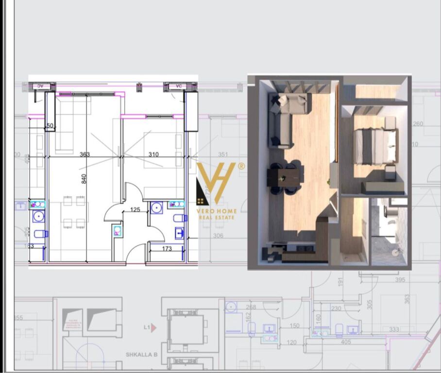 VENDESI APPARTAMENTO 1+1 AL UNITED TOWERS OF TIRANA 198.700 EURO