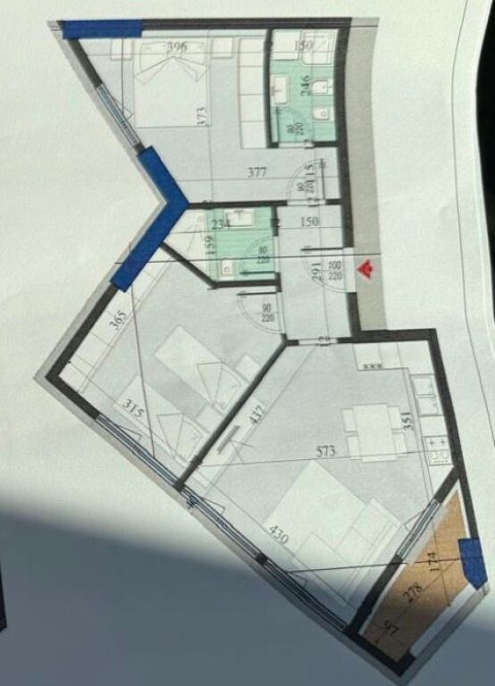 ✨Shitet Super Apartment 2+1+2 | 📍Colonnade Residence, Rruga Dritan Hoxha