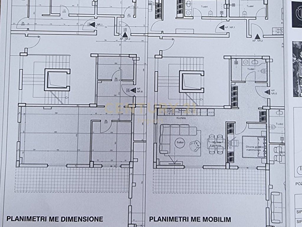 Appartamento 1+1 In Vendita Lago Secco, Tirana