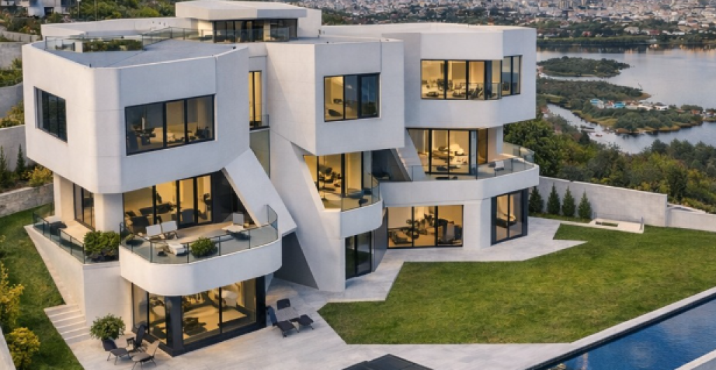 🏡 SUPER LUXURY 4-FLOOR VILLA WITH PANORAMIC VIEW OF THE LAKE