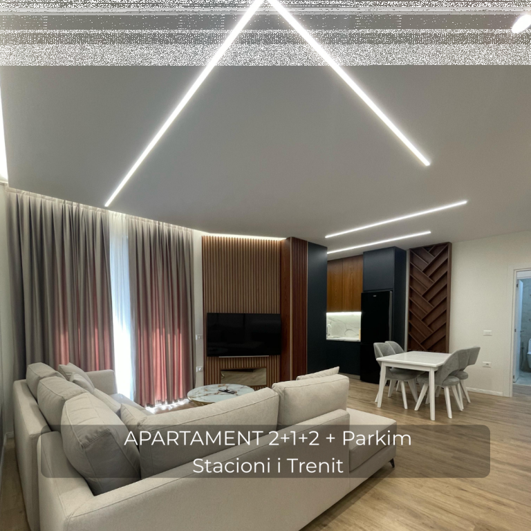 Apartament 2+1+2 me qira – Stacioni i Trenit