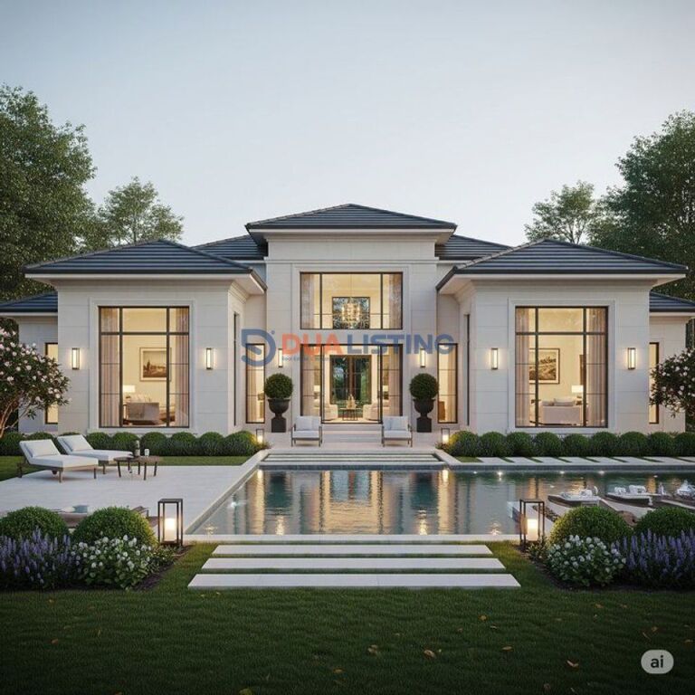 Super Luxury Individual Villa with Pool – Near TEG, Tirana