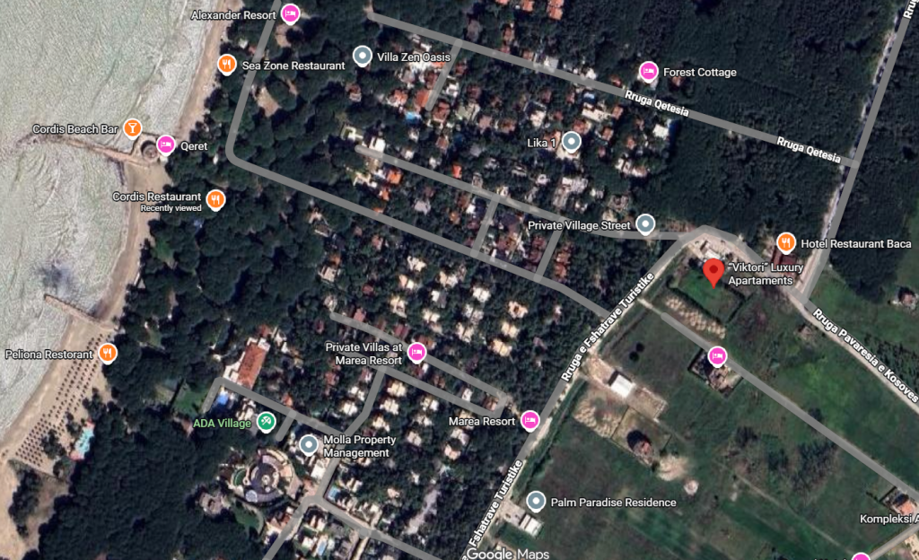 Apartament Shitje ne Qerret 300 m nga deti. "Viktori" Luxury Apartments