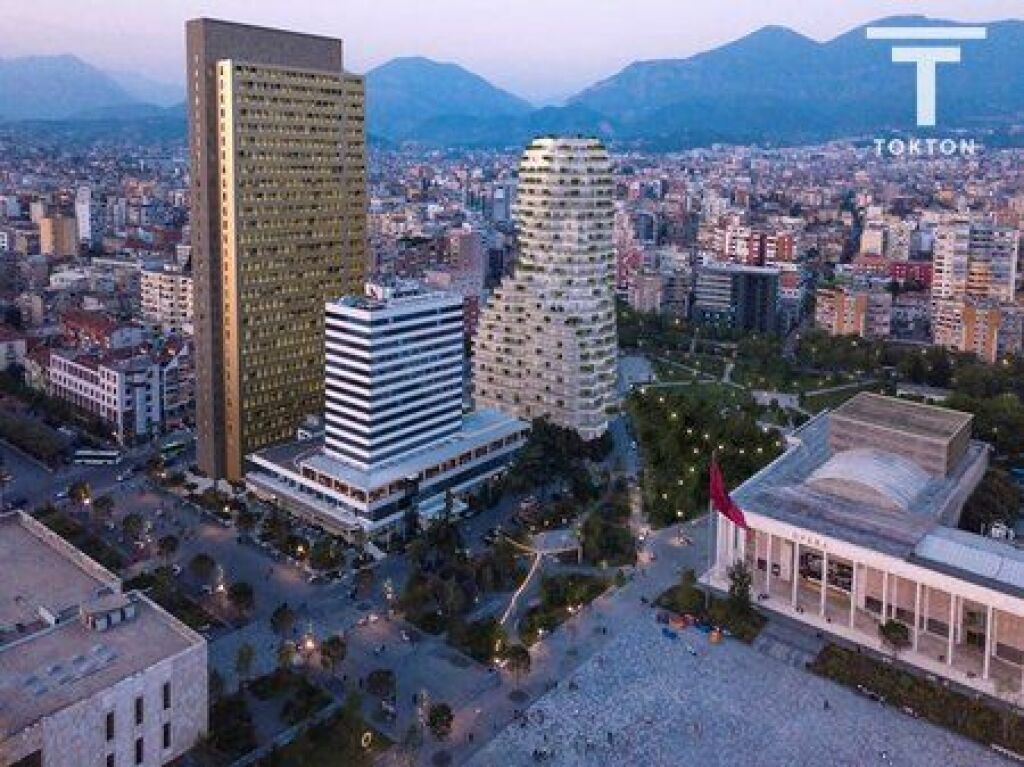 SHITET, APARTAMENT 1+1, SKANDERBEG BUILDING , QENDËR, TIRANË