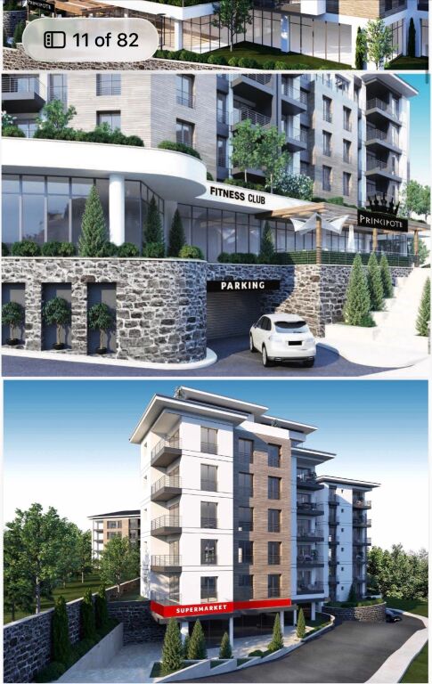 Shitet 2+1 tek Liqeni Thatě , Palladium Residence