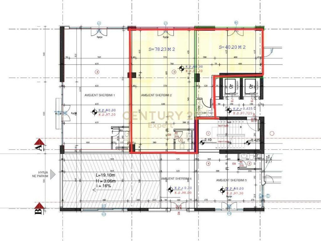 NJESI KOMERCIALE OPENSPACE PER SHITJE NE REZIDENCEN KINOBLOCK, PORCELAN