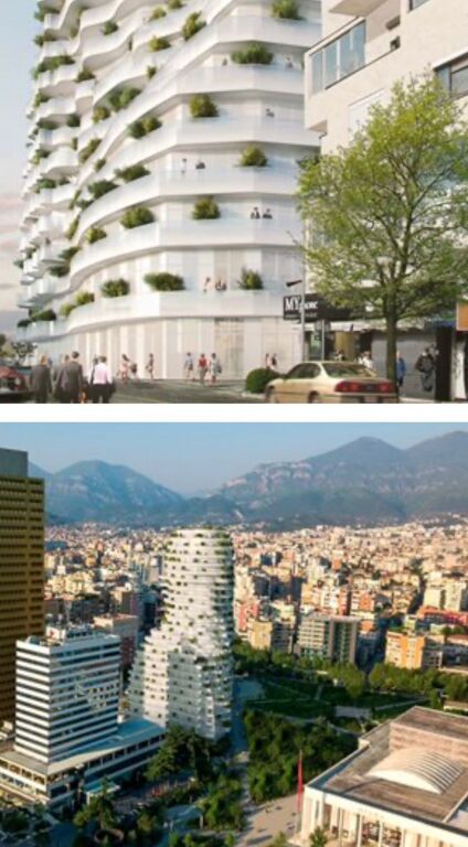 🏢 Shitet Apartament 3+1 – TIRANA’S ROCK, Sheshi Skënderbej