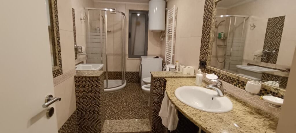 WE SELL TWO SUPER APARTMENTS 1+1 AND STUDIO IN THE CENTER AT THE 9TH FLOOR 112 M2