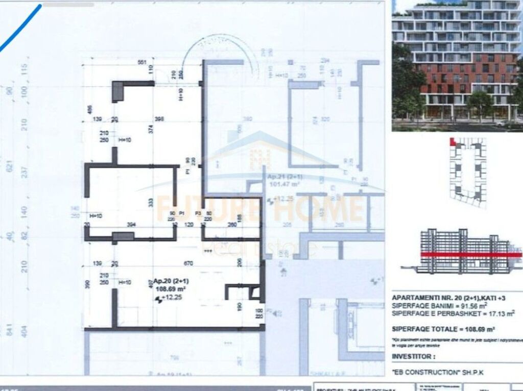 Sale, Apartment 2+1+2, Aviation Field