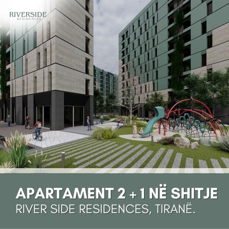 Shitet apartament 2+1+2