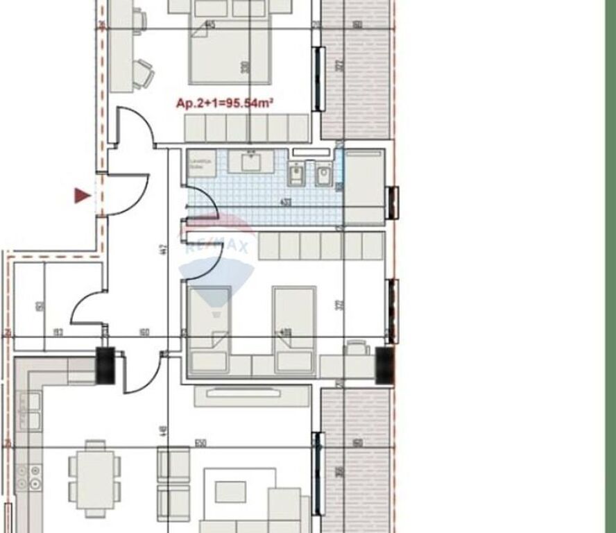 Appartamento 2+1+2 in vendita a RingSide!