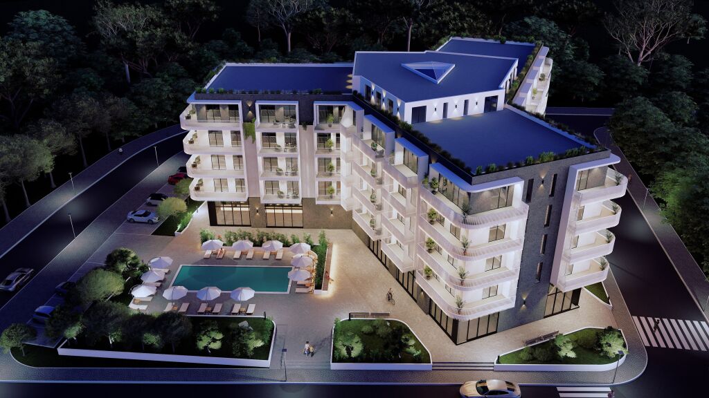 Apartament ne shitje Qerret 300m nga deti, rezidenca "Viktori" Luxury Apartaments