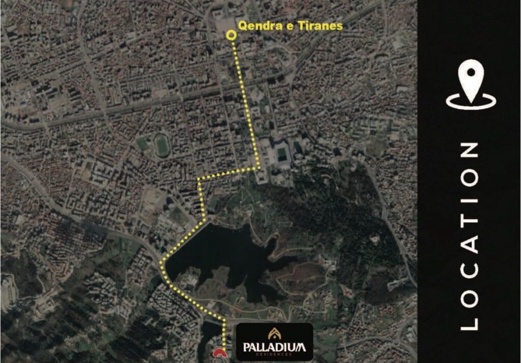 Shitet 2+1 tek Liqeni Thatě , Palladium Residence