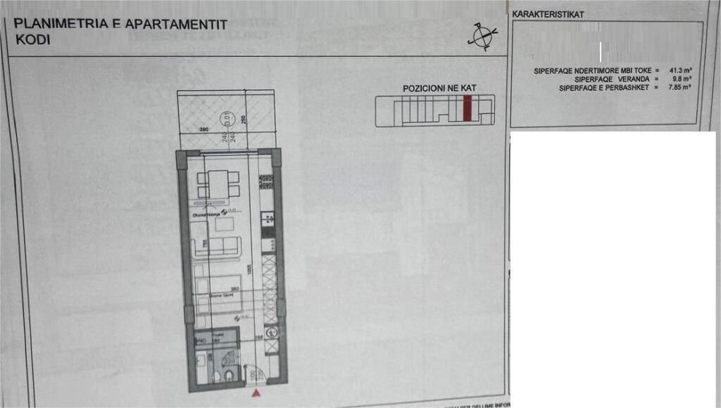 Garsoniere ne shitje tek Turquoise Marina ne Gjiri i Lalezit, Durres (ID 4101033)