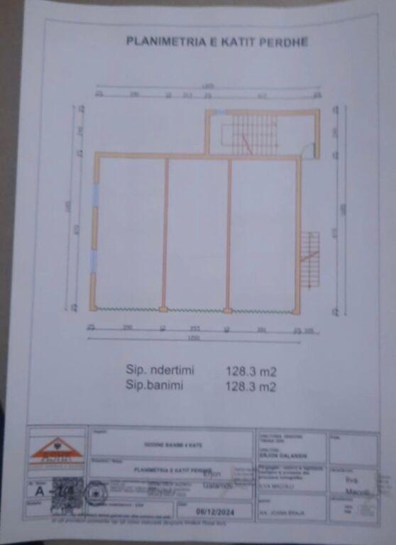 Shitet Penthouse Apartament -160 m²