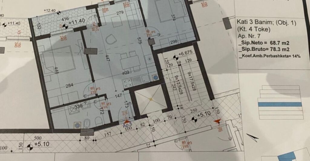 🏢 SUPER RAST - SHITET APARTAMENT 2+1+ parkim – Rruga e Dibrës (fazë grope)
