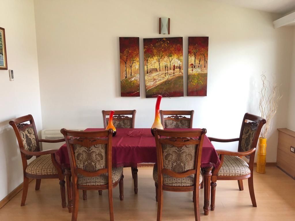 DUPLEX FOR SALE – MUHAMET GJOLLESHA STREET (21 DECEMBER)  📍 Behind the “Sabaudin Gabrani” school 📐 235 m² | 2 mortgages 🏢 5th &amp; 6th floor | Existing building ☀️ East–West orientation  Layout: 2 living rooms, 2 kitchens, 3 bedrooms, 4 balconies (1 closed 10 m²) + large veranda.  ✔️ Renovated ✔️ Parquet &amp; wooden stairs ✔️ Fireplace, solar panel ✔️ Security cameras  💰 400,000 € (For sale due to emigration)