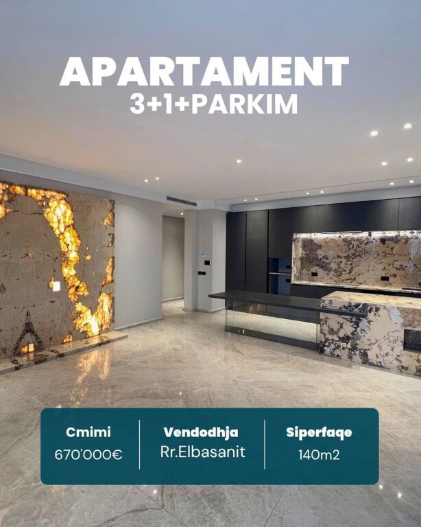 3+1+2+Parking on Elbasani Street, built in 2020!
