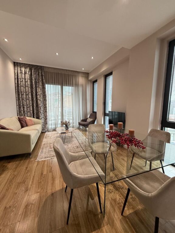 Apartment 2+1+2 for rent near Air Albania, the best building
