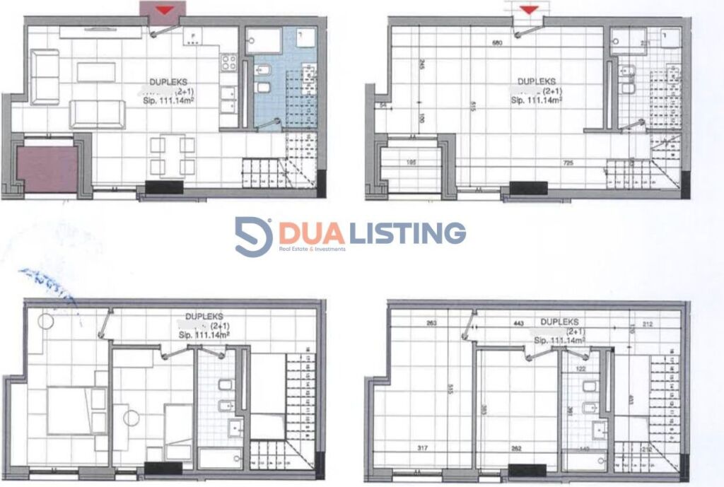 SHESIM DUPLEKS 2+1 TEK FILLIMI I BULEVARDIT TE RI!