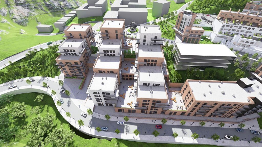 FOR SALE apartment 1+1 Residence "Kodra e Diellit"