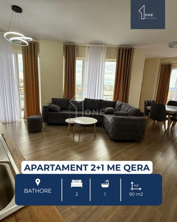 APARTAMENT 2+1 ME QERA, BATHORE