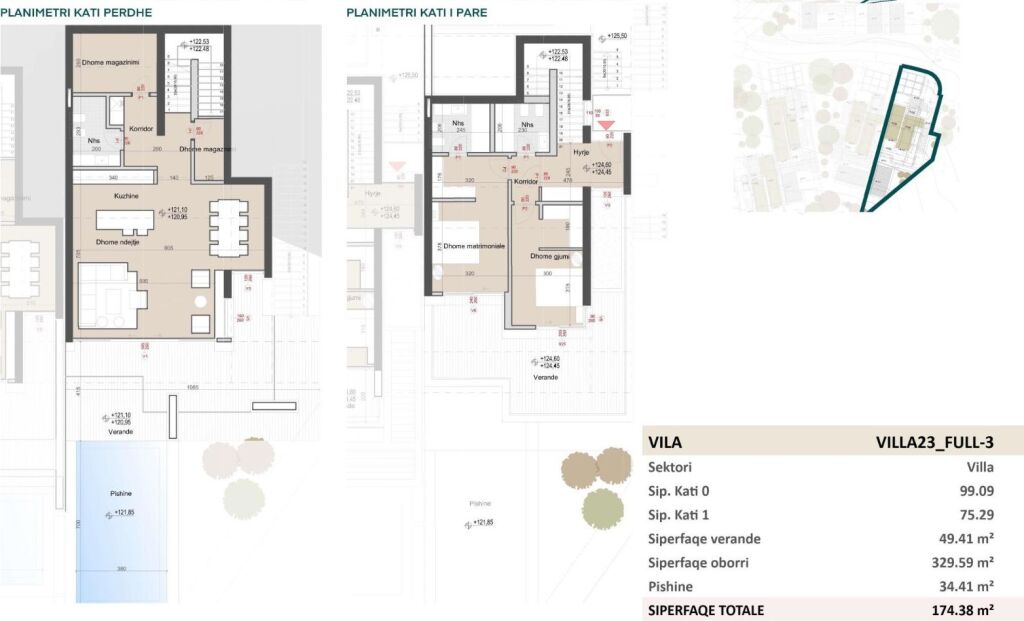 SHITET VILE 3+1+3 GREEN COAST 2, PALASE, VLORE