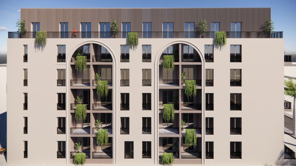 Appartamento 1+1 in vendita a Golem Superficie lorda 53.2 m² Superficie netta 44.4 m² 4° piano Venduto a rate per 2 anni 20% ogni 6 mesi prezzo 1250€/m2 250 metri dal mare