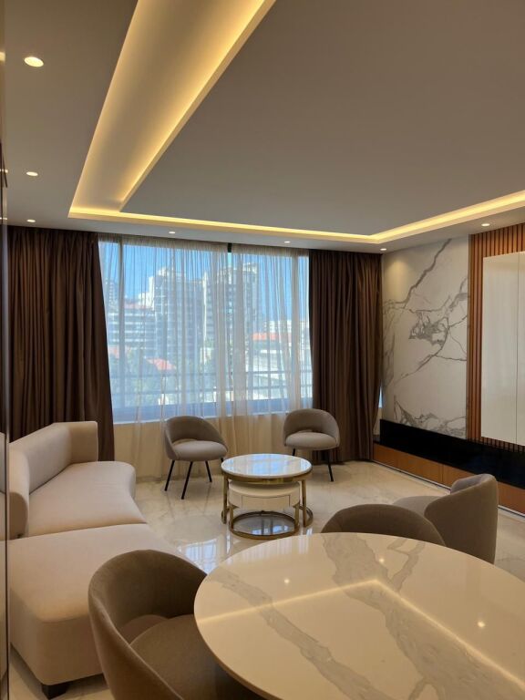 Apartament 2+1+2 ballkone me qira - Tek Garden Building Tirane