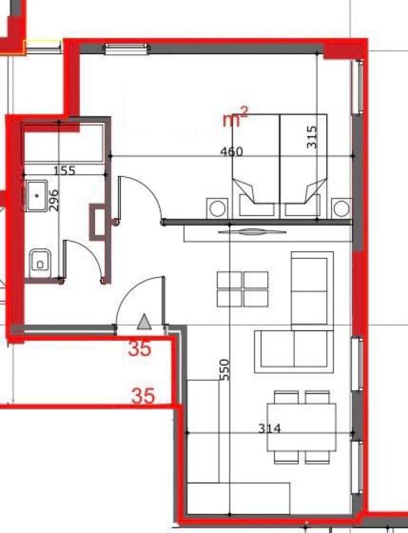🏢 Shitet Apartament 2+1 – Rezidenca Apollo, Paskuqan