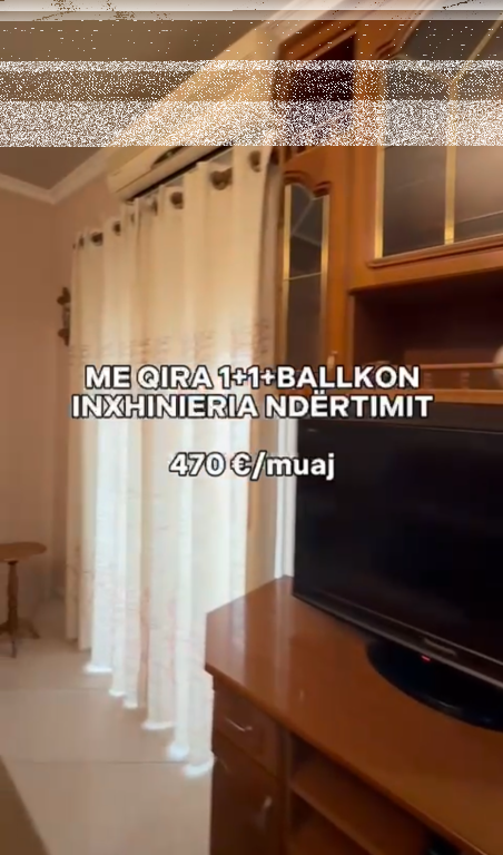 Apartament 1+1, Inxhineria Ndertimit!