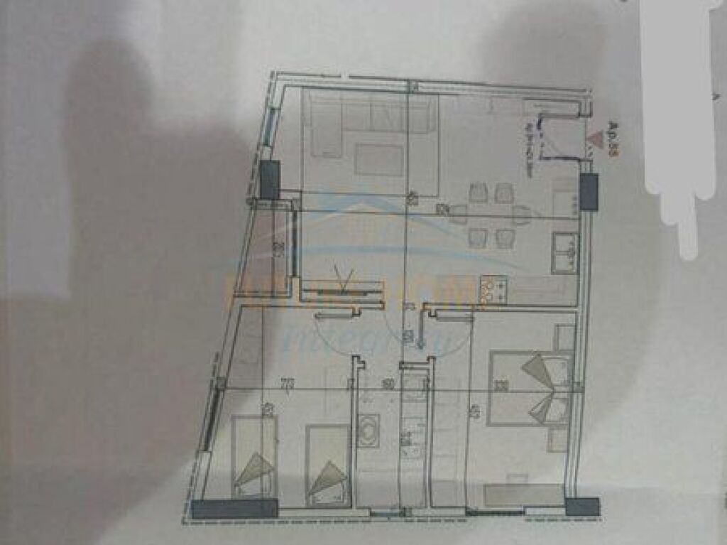 In vendita, Appartamento 2+1, Complesso 2N, Paskuqan, Tirana.