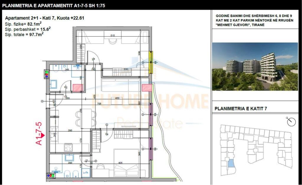 In vendita, Appartamento 2+1, Aluna 1, Paskuqan