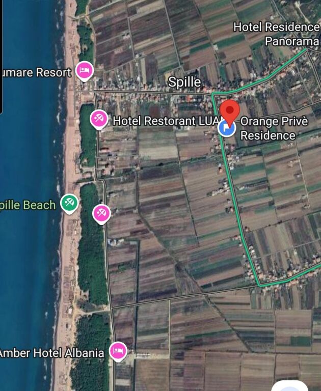 Spille plazh ,Orange Privè luxury villas,rezidence me 6 vila ,600 m nga deti