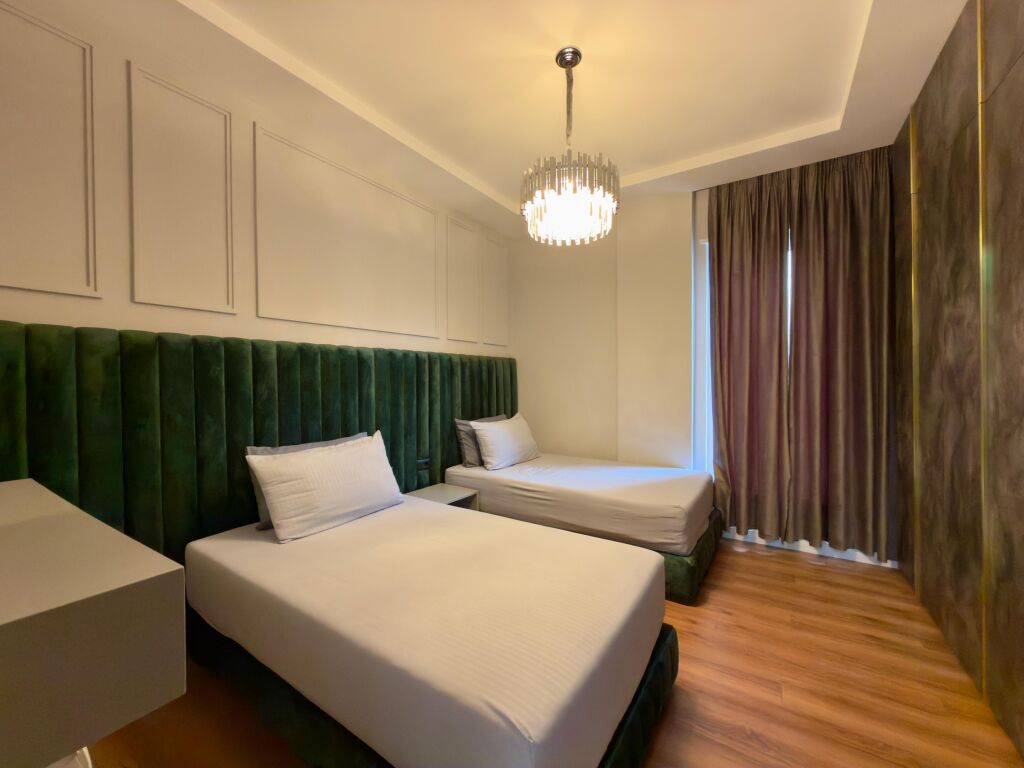 Apartment 2+1+2 Bathrooms for Rent, “Residenca Secret Garden”, TEG, Tirana