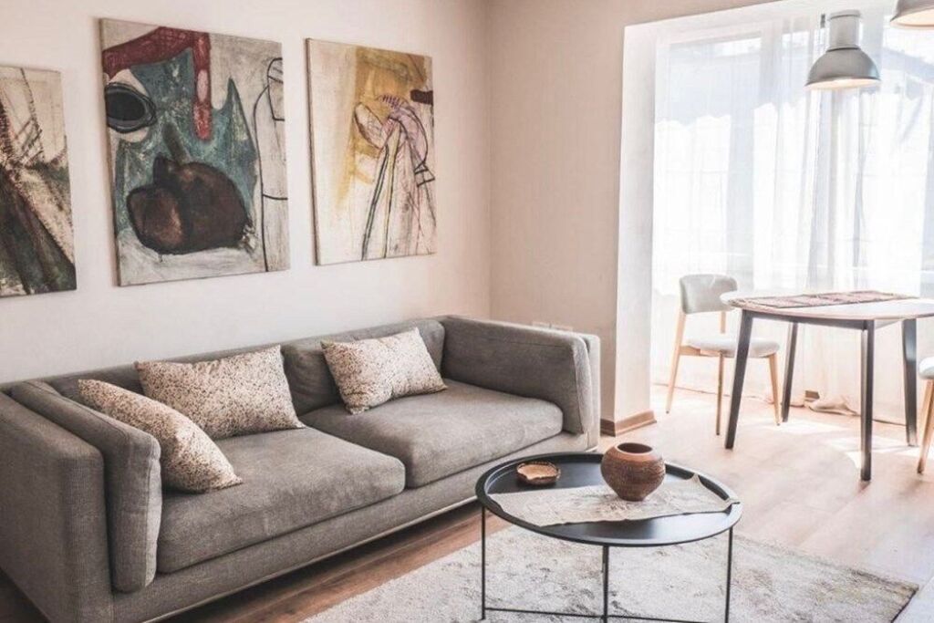 For rent 1+1 furnished at Fortuzi Street.